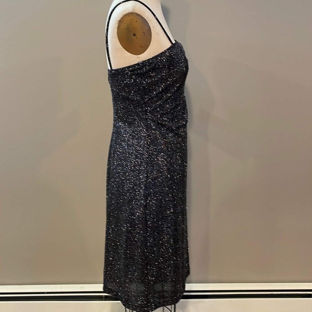 XOXO Uptown Girl glitter spaghetti strap cocktail dress - Picture 7 of 10